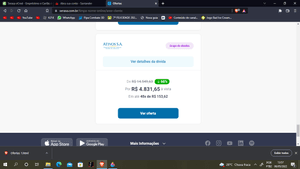 Um pequeno valor pode mim ajudar a quitar uma divida (valor mínimo 5 reais)