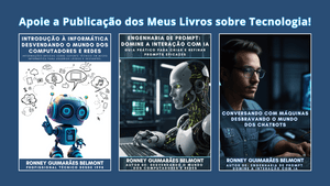 Publicação de Três Livros de Informática: Contribua para a Educação!