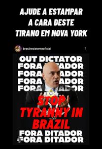 Fora Alexandre de Morais!