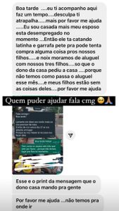 Pagar aluguel e compra alimentos