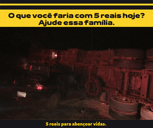 Tragédia em família - VOCÊ PODE AJUDAR 