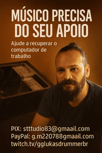 Músico precisa do seu apoio