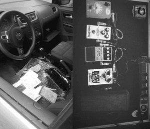 Ação entre músicos - Equipamentos furtados