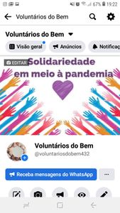 Festa beneficente para o dia das crianças. 