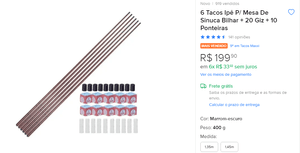 Vaquinha para novos TACOS de sinuca da FASEH