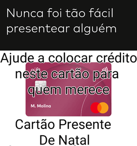 Compra a vontade no Natal 