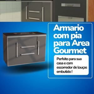 Financiamento: Armário para Área Gourmet