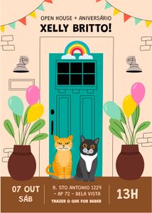 OPEN HOUSE + ANIVERSARIO XELLY