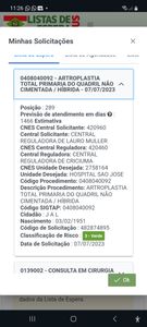 Ajuda do bem.. para minha cirurgia 