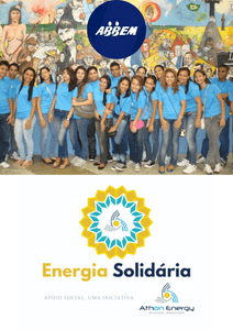 Projeto Solar ABBEM: Athon Energy - Energia Solidária