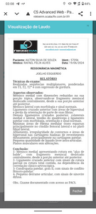 Vaquinha solidária para uma cirurgia no joelho