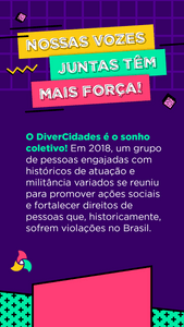 São Paulo/SP - Instituto DiverCidades: projeto Ubuntu conta com vocês