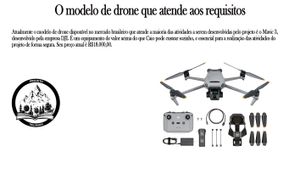 São Paulo/SP - Drone para a realização do projeto social Trilhando