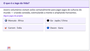 Educação - Jogo da Vida