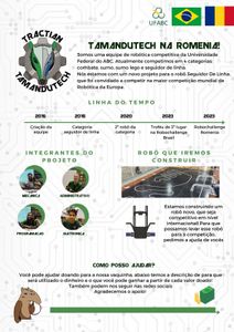 Vaquinha Online - Tamandutech: Competição Mundial na Romênia!