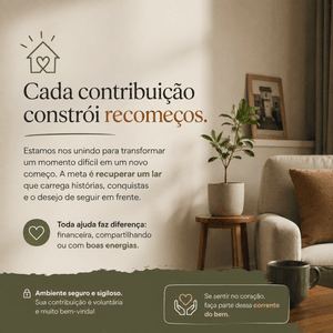 Ajude a recuperar um lar!