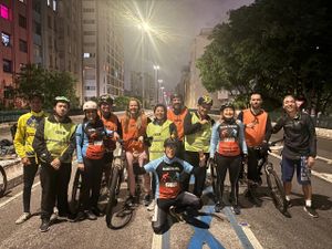 Ciclismo para Cegos Reposição de Bikes Roubadas