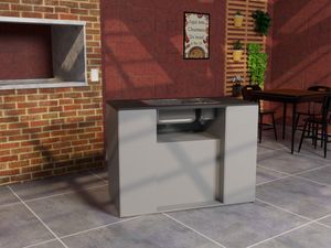 Armário para Área Gourmet  - Financiamento: Armário para Área Gourmet