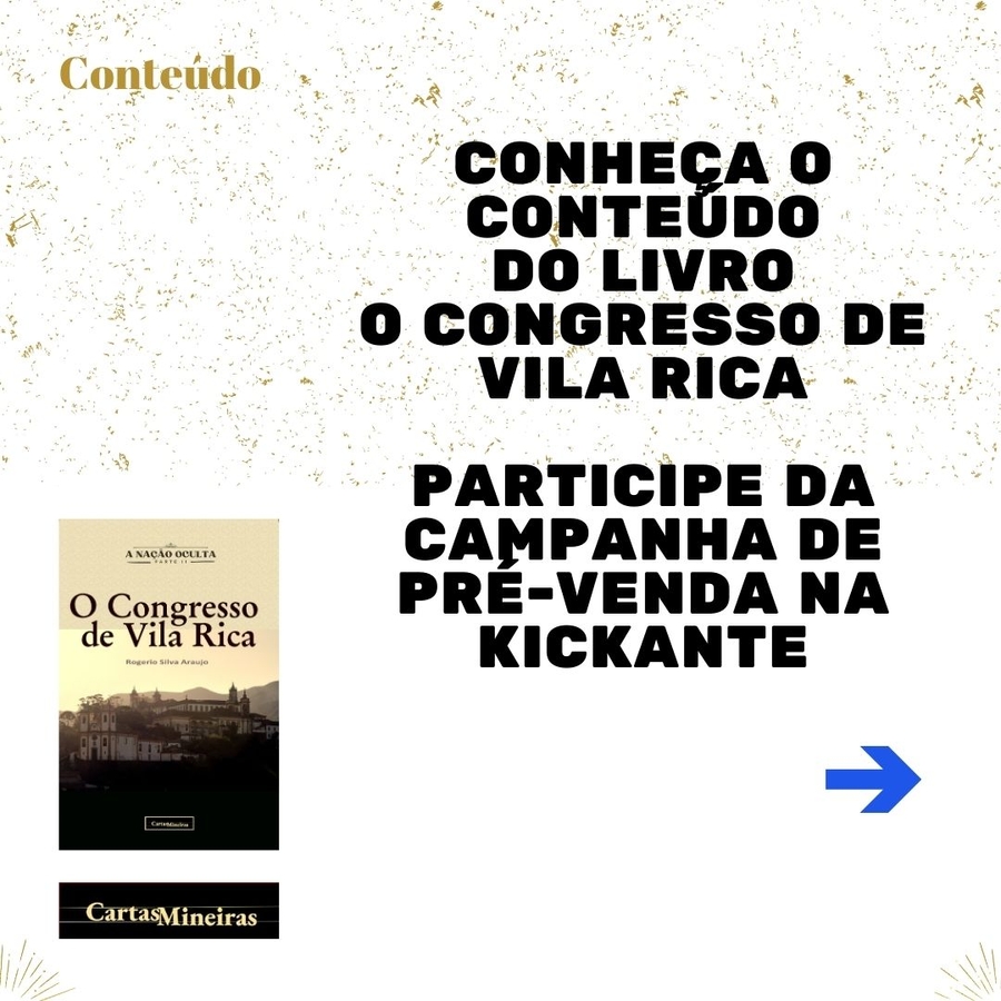 Pré-venda do livro: O Congresso de Vila Rica imagem 10