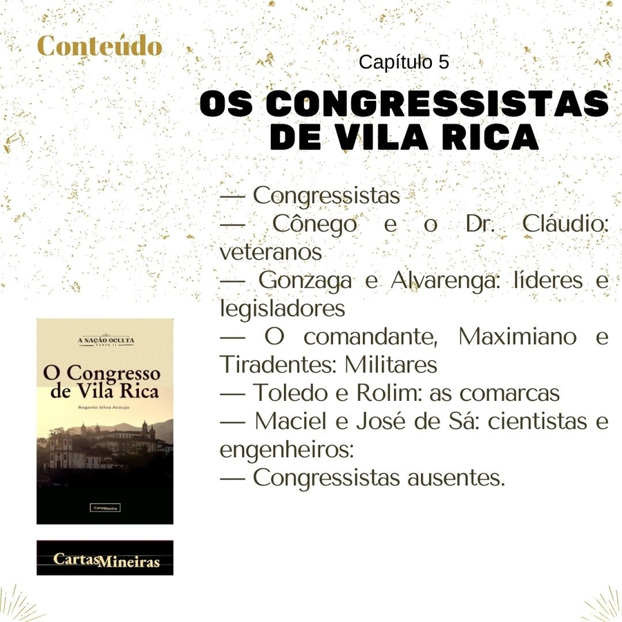 Pré-venda do livro: O Congresso de Vila Rica imagem 7