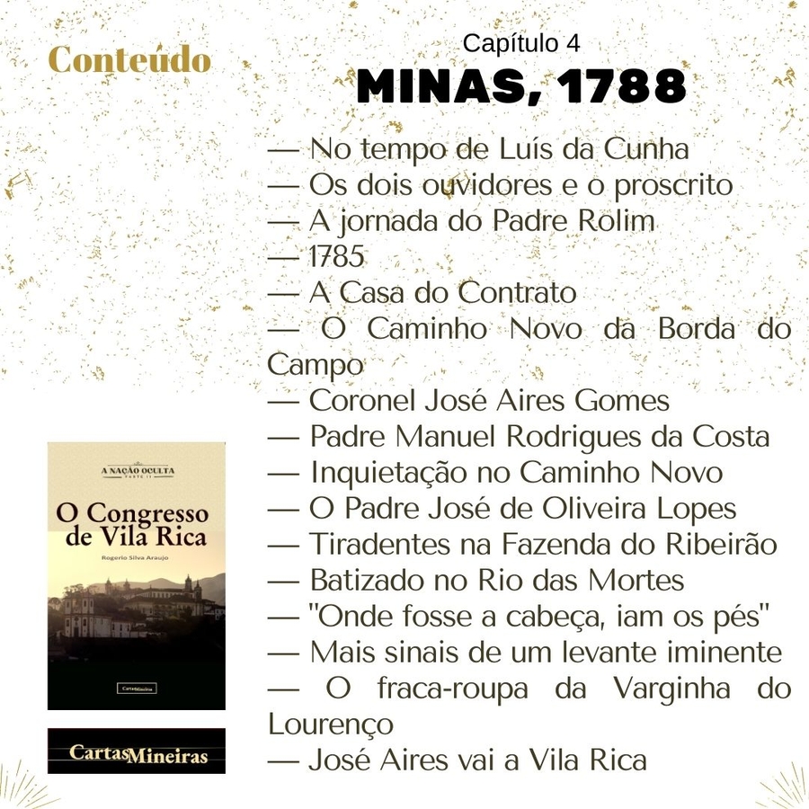 Pré-venda do livro: O Congresso de Vila Rica imagem 6