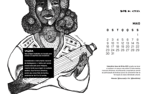 Vaquinha Online - Calendário Sons da Áfrika 2023 . Apoie a impressão de 1500 cópias para distribuição em escolas públicas brasileiras