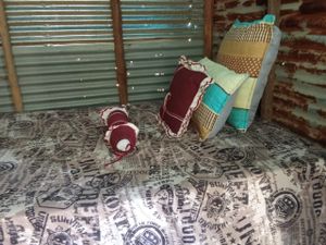 Ajuda para terminar a casa da mãe.