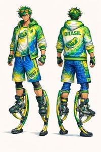 Esportes - WALLACE KYOSKYS - Rumo ao “French Urban Stilts Championships”