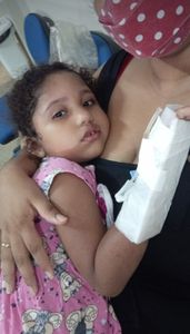 Ana Maria Clara  - campanha ajudem a trazer a recuperação é a alegria da minha filha em nome de Jesus Cristo amém 