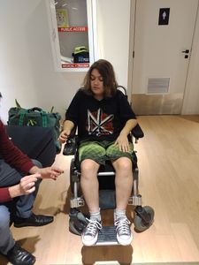 Zion cadeira motorizada realização de um sonho.