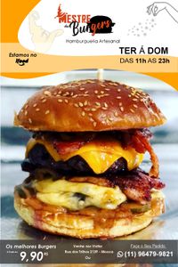 Crowdfunding -  Seja Sócio - Rede de Hamburguerias Mestre dos Burgers