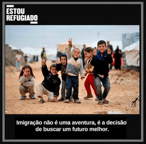 Vaquinha Online - O Instituto Estou Refugiado conta com sua colaboração!