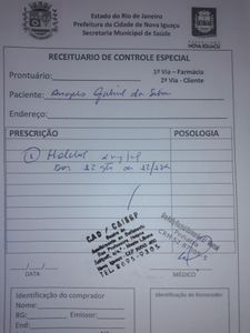 Nova Iguaçu/RJ - Ajude o Ângelo com remédios, fraldas e leite