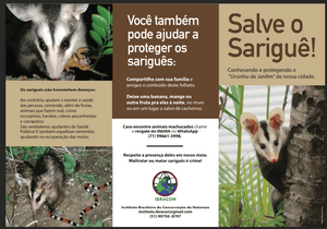 Meio ambiente - #SALVEOSARIGUÊ - Vitaminando Nossa Campanha Educativa! 