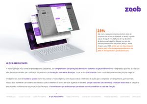 Brusque/SC - Startup: Zoob Gestão Financeira