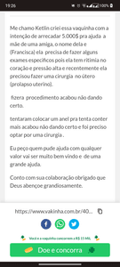 Saúde e Emergências - Em luta por uma vida 🌸