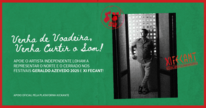 Loham nos Festivais Geraldo Azevedo e FECANT 2025