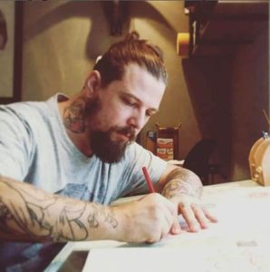 Tatuagem com Maurício Huber