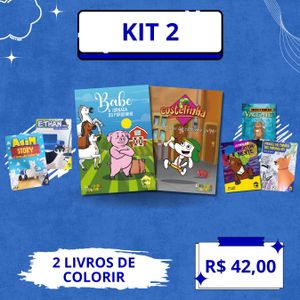 2 Livros de Colorir