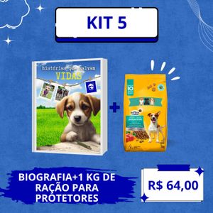 Livro + 1kg de ração para protetores