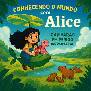 Livro Infantil 001 Capivaras