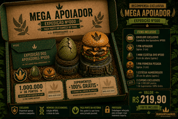 🦖 MEGA APOIADOR — EXPEDIÇÃO Nº000