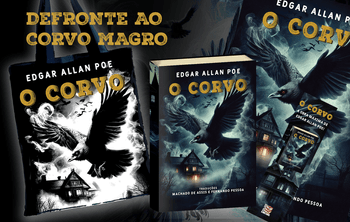 VOU SENTAR-ME DEFRONTE AO CORVO MAGRO E RUDO