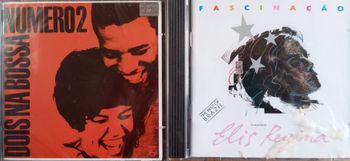 CD - Elis Regina  - Dois na Bossa e Fascinação