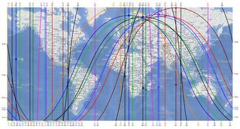 Leitura de Mapa Astrocartográfico