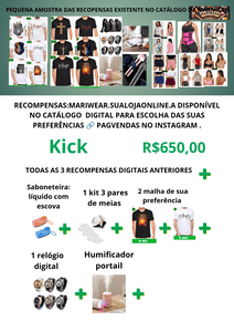 6 Produtos físicos+3 Produtos digitais sugeridos inicia