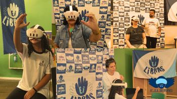 Escola ou empresa com treinamento e vivência VR