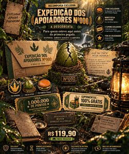 🦖 APOIADOR — EXPEDIÇÃO Nº000