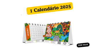 1 CALENDÁRIO + CERTIFICADO DE APOIO COM SEU NOME