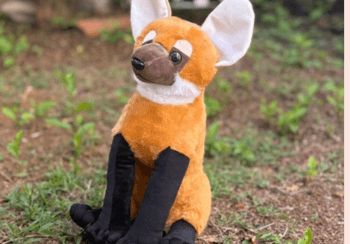 Lobo-guará pelúcia (grande)